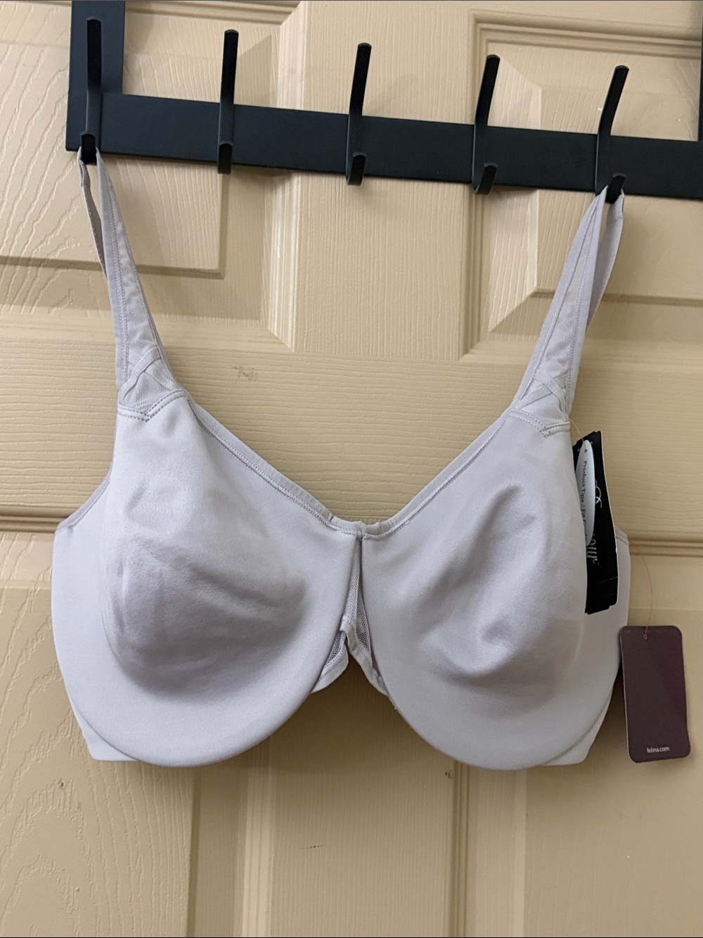 NWT Paramour Full Coverage Underwire Bra in Light Gray